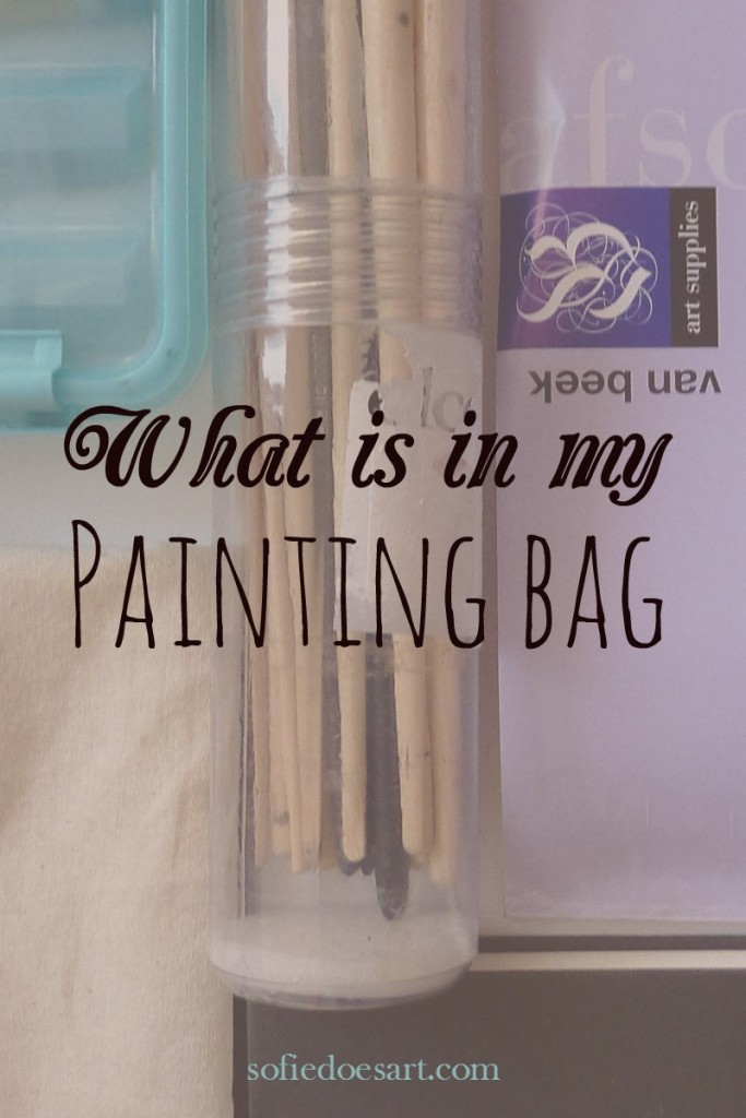 What is in my painting bag
