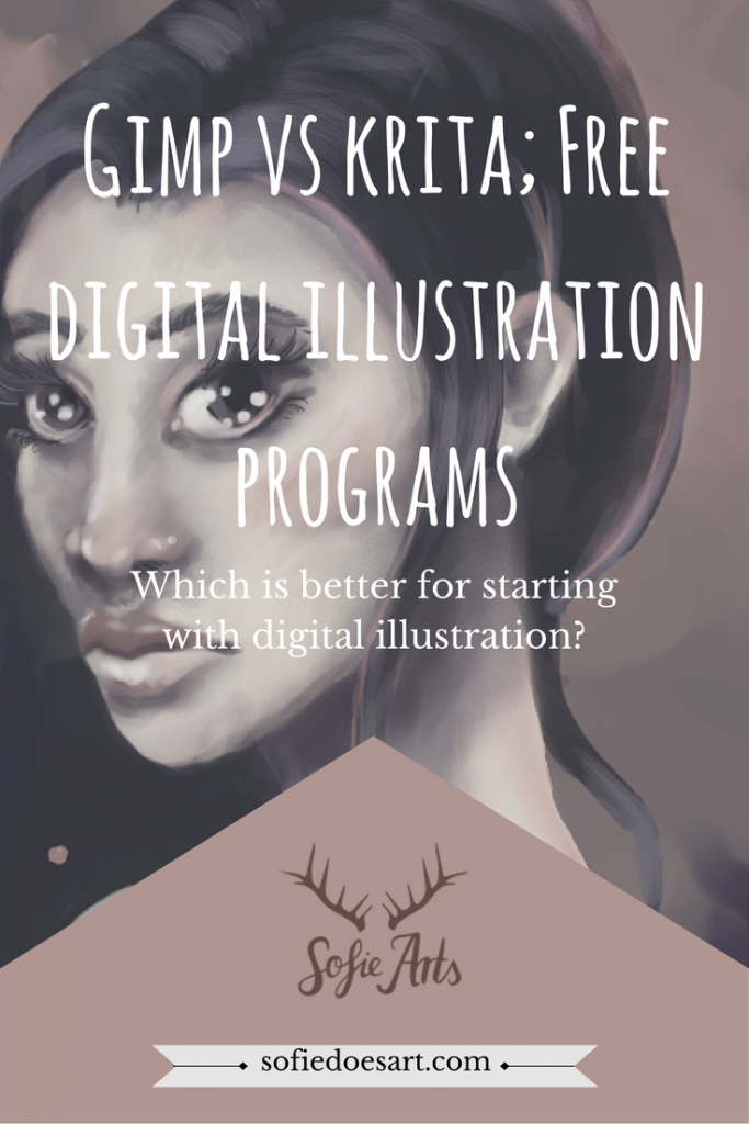 Gimp vs krita; Free digital illustration progams